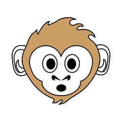 Cute monkey design