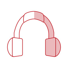 Flat line headphones design