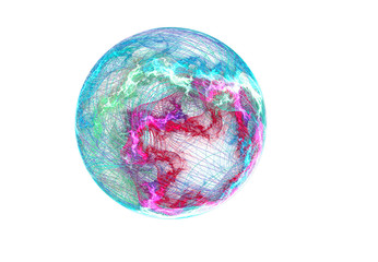 Patterns on white. Stylish color lines on a white background. Geometric, organic forms. A beautiful backdrop for the substrate. For design and installation. For writing of the text and illustrations.