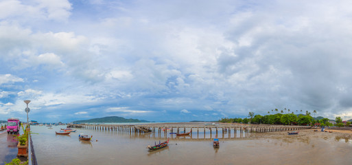 Naklejka premium Chalong bay is the most important marina of Phuket