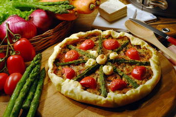 Tortino rustico con tofu