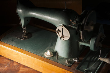 Old sewing machine