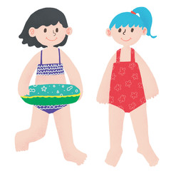 Summer time, fun, kid, swim