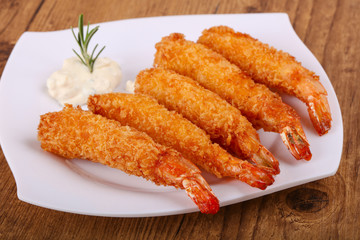 Prawn tempura