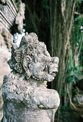 Fototapeta na wymiar Statue auf Bali