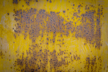 Colored rusty metal wall background