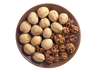 Walnuts and kernels