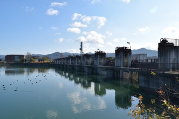 Fototapeta premium 南郷洗堰