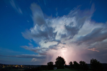 Obraz premium Blitze