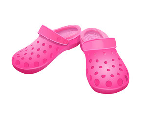 Shoes  rubber, pink.
