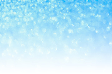 Abstract glitter blue background