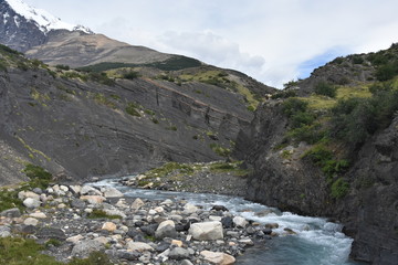 Views of Torres del Paine National Park, in Chile