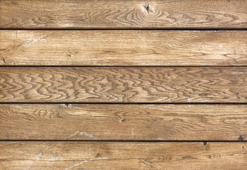 Wood texture, horizontal wooden boards