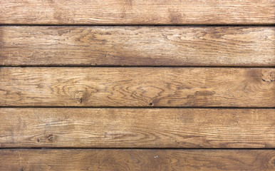 Fototapeta na wymiar Wood texture, horizontal wooden boards