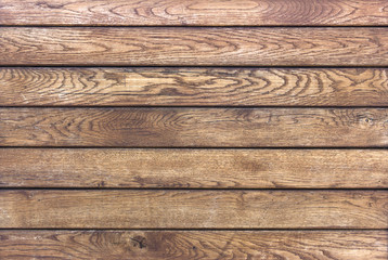 Wood texture, horizontal wooden boards