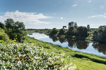 River Venta at Skrunda, Latvia.
