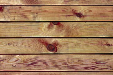 Wood texture, horizontal wooden boards
