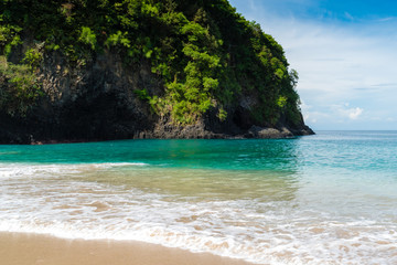 Tropical White Sand Beach in Bali, Indonesia