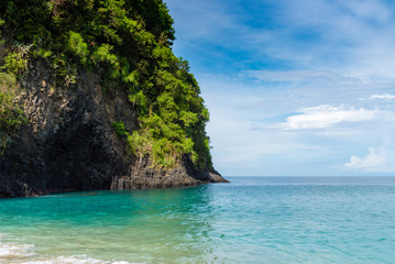 Fototapeta premium Tropical White Sand Beach in Bali, Indonesia