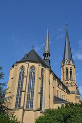 Fototapeta na wymiar Bonn Altstadt, Marienkirche