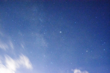 星が輝く空
