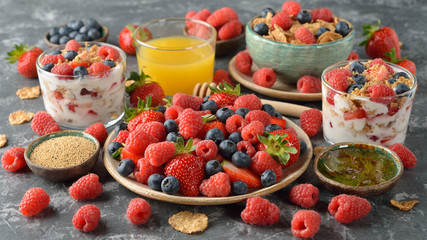 Various fresh berries