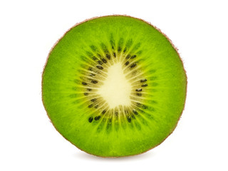 kiwi slice isolated
