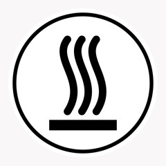 warning and danger sign attention symbol.