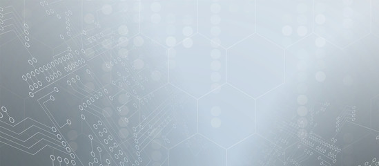 Obraz premium abstract futuristic circuit computer internet technology board business background