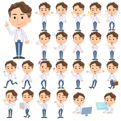 wild Middle aged man