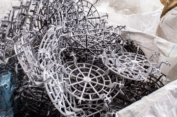 Recycled plastics waste