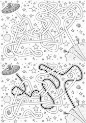Alien maze
