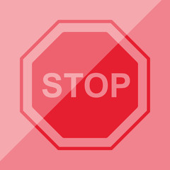 Button Stopschild