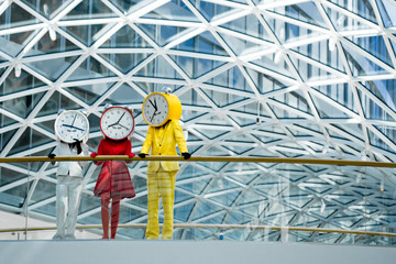 Costume of the clock