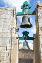 Fototapeta premium Bells at the top of the Cathedral of Faro