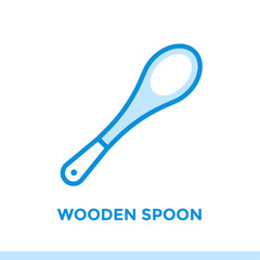 Unique linear icon of bakery, cooking. Suitable for print media, info graphics and web design