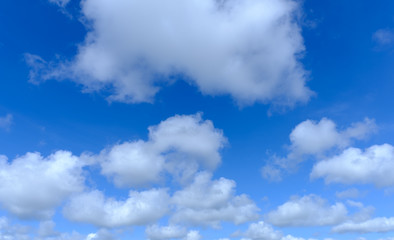 beautyful blue sky with cloud