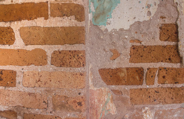 Old cement wall texture. Old cement wall one hundred and thirty two years