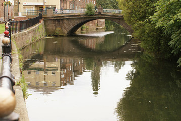 River Ancholme, Brigg, Lincolnshire landscape