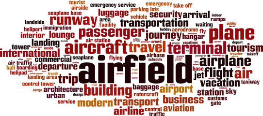 Airfield word cloud