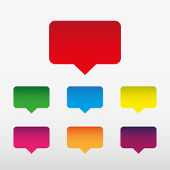 Vector Like, Follower, Comment Icon Set