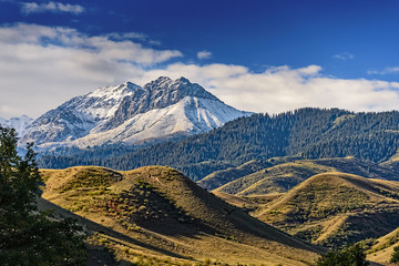 Mountain landscape  in Kazakhstan