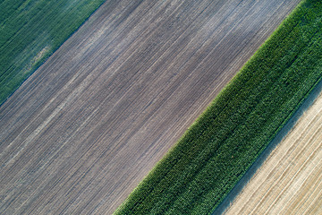 Farmlands shoot from air