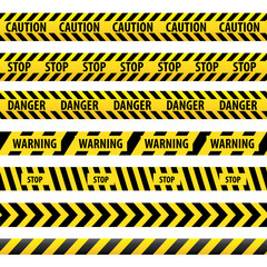 Warning tape, danger tape