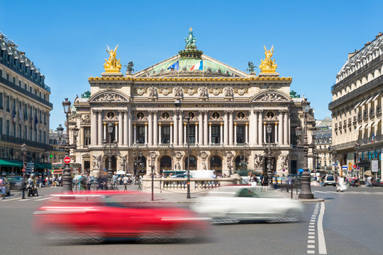 Pariser Opern Palais Garnier, Paris, Frankreich