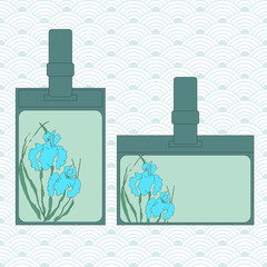 Branches and bamboo leaves. 