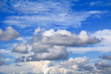 Fototapeta premium blue sky with cloud on background