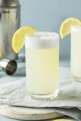 Refreshing Cold Egg Gin Fizz