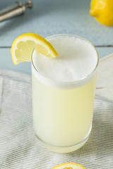 Refreshing Cold Egg Gin Fizz
