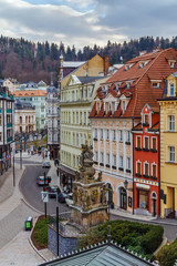 View of Karlovy Vary, Czech republic